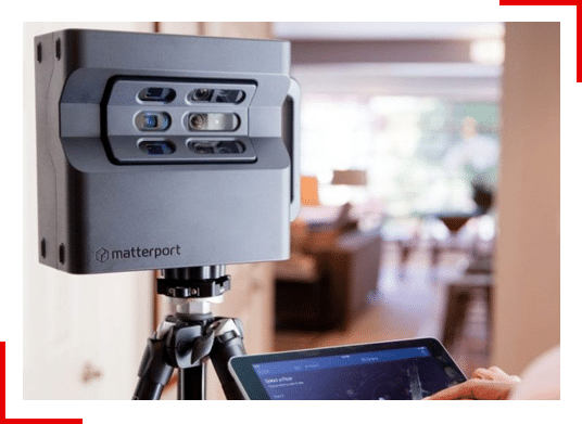 Matterport Camera Benefits of Matterport feature image displaying matterport camera